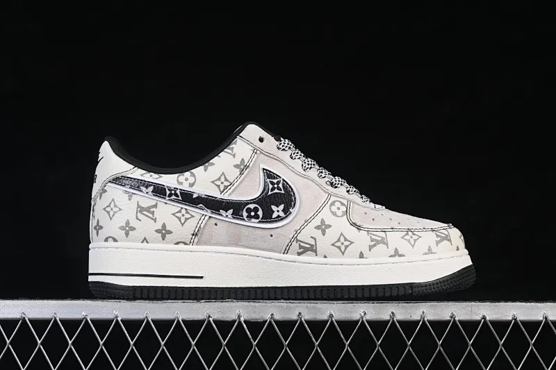 All Categories Nk Air Force 1 Air Force Series Nk Air Force 1 Low Air Force Low Nike Air Force 1'07 Low Gray and White Presbyopic Air Force One Low Casual Shoes SY1388-030
